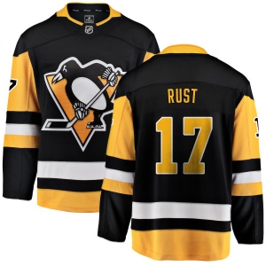 Men's Bryan Rust Pittsburgh Penguins Home Breakaway Jersey - Black