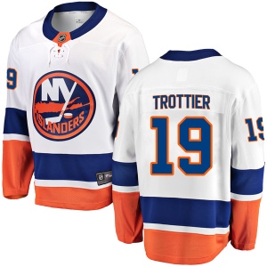 Men's Bryan Trottier New York Islanders Breakaway Away Jersey - White