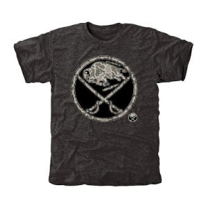 Men's Buffalo Sabres Rink Warrior Tri-Blend T-Shirt - Black