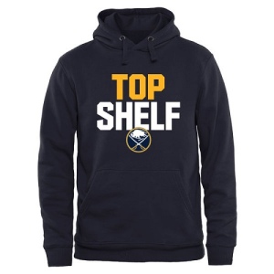 Men's Buffalo Sabres Top Shelf Pullover Hoodie - - Navy