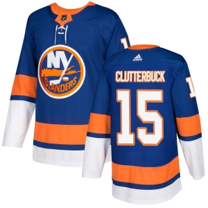 Men's Cal Clutterbuck New York Islanders Authentic Jersey - Royal