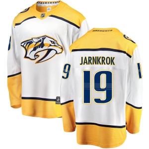 Men's Calle Jarnkrok Nashville Predators Breakaway Away Jersey - White