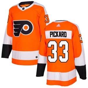 Men's Calvin Pickard Philadelphia Flyers Authentic Home Jersey - Orange