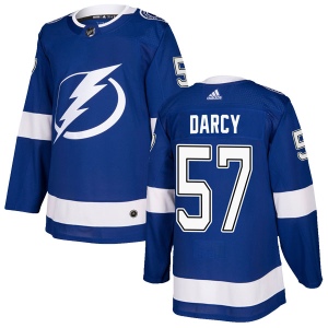 Men's Cam Darcy Tampa Bay Lightning Authentic Home Jersey - Blue