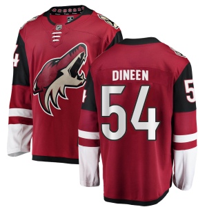 Men's Cam Dineen Arizona Coyotes Authentic Home Jersey - Red