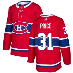 Men's Carey Price Montreal Canadiens Authentic Jersey - Red