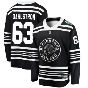 Men's Carl Dahlstrom Chicago Blackhawks 2019 Winter Classic Breakaway Jersey - Black