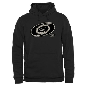 Men's Carolina Hurricanes Rink Warrior Pullover Hoodie - Black