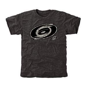 Men's Carolina Hurricanes Rink Warrior Tri-Blend T-Shirt - Black