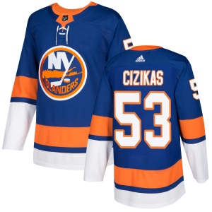 Men's Casey Cizikas New York Islanders Authentic Jersey - Royal