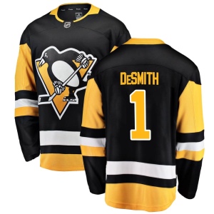 Men's Casey DeSmith Pittsburgh Penguins Breakaway Home Jersey - Black