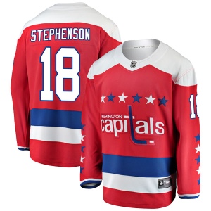 Men's Chandler Stephenson Washington Capitals Breakaway Alternate Jersey - Red