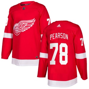 Men's Chase Pearson Detroit Red Wings Authentic Home Jersey - Red