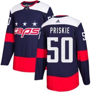 Men's Chase Priskie Washington Capitals Authentic 2018 Stadium Series Jersey - Navy Blue