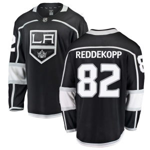 Men's Chaz Reddekopp Los Angeles Kings Breakaway Home Jersey - Black