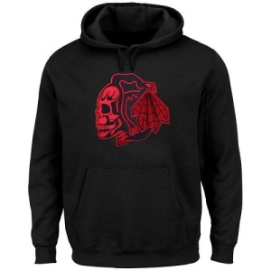 Men's Chicago Blackhawks Hoodie - Black