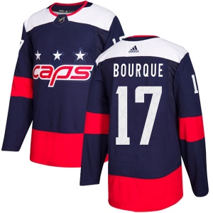 Men's Chris Bourque Washington Capitals Authentic 2018 Stadium Series Jersey - Navy Blue