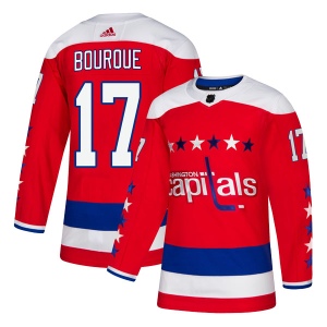 Men's Chris Bourque Washington Capitals Authentic Alternate Jersey - Red