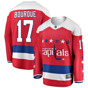 Men's Chris Bourque Washington Capitals Breakaway Alternate Jersey - Red