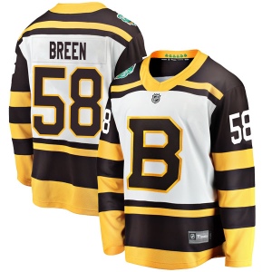 Men's Chris Breen Boston Bruins 2019 Winter Classic Breakaway Jersey - White