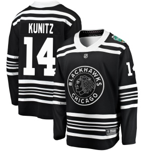 Men's Chris Kunitz Chicago Blackhawks 2019 Winter Classic Breakaway Jersey - Black