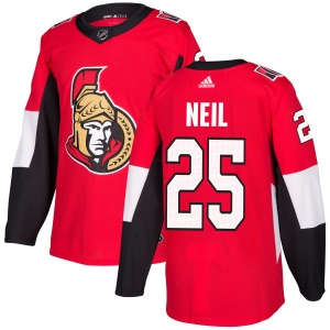 Men's Chris Neil Ottawa Senators Authentic Jersey - Red