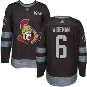 Men's Chris Wideman Ottawa Senators Authentic 1917-2017 100th Anniversary Jersey - Black