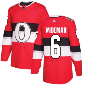 Men's Chris Wideman Ottawa Senators Authentic 2017 100 Classic Jersey - Red