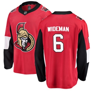 Men's Chris Wideman Ottawa Senators Breakaway Home Jersey - Red