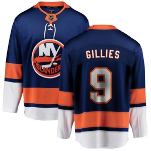 Men's Clark Gillies New York Islanders Home Breakaway Jersey - Blue