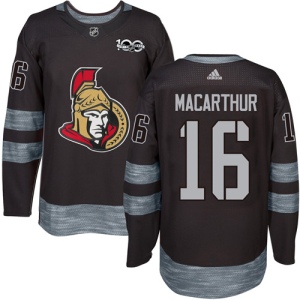 Men's Clarke MacArthur Ottawa Senators Authentic 1917-2017 100th Anniversary Jersey - Black