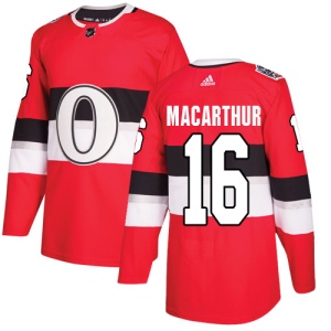 Men's Clarke MacArthur Ottawa Senators Authentic 2017 100 Classic Jersey - Red