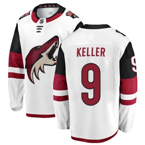 Men's Clayton Keller Arizona Coyotes Authentic Away Jersey - White