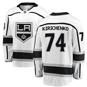 Men's Clayton Kirichenko Los Angeles Kings Breakaway Away Jersey - White