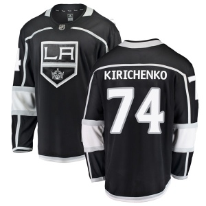 Men's Clayton Kirichenko Los Angeles Kings Breakaway Home Jersey - Black