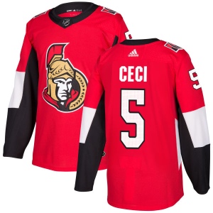 Men's Cody Ceci Ottawa Senators Authentic Jersey - Red