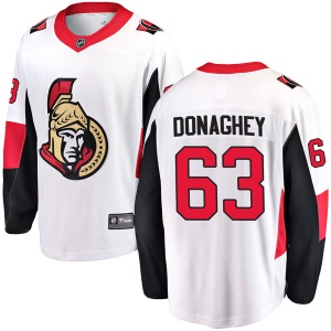 Men's Cody Donaghey Ottawa Senators Breakaway Away Jersey - White