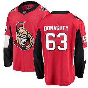 Men's Cody Donaghey Ottawa Senators Breakaway Home Jersey - Red