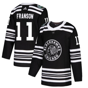 Men's Cody Franson Chicago Blackhawks Authentic 2019 Winter Classic Jersey - Black