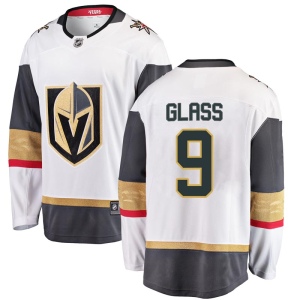 Men's Cody Glass Vegas Golden Knights Breakaway White Away Jersey - Gold