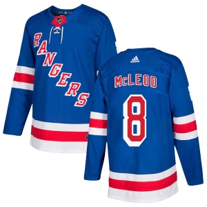 Men's Cody McLeod New York Rangers Authentic Home Jersey - Royal Blue