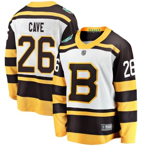 Men's Colby Cave Boston Bruins 2019 Winter Classic Breakaway Jersey - White