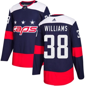 Men's Colby Williams Washington Capitals Authentic 2018 Stadium Series Jersey - Navy Blue