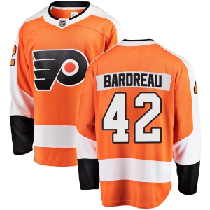 Men's Cole Bardreau Philadelphia Flyers Breakaway Home Jersey - Orange