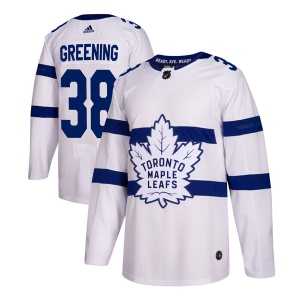 Men's Colin Greening Toronto Maple Leafs Authentic 2018 Stadium Series Jersey - White