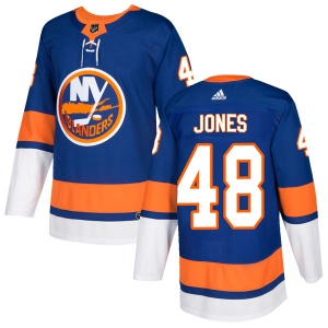 Men's Connor Jones New York Islanders Authentic Home Jersey - Royal