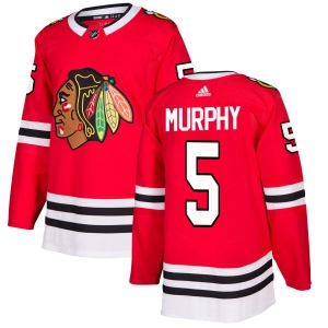 Men's Connor Murphy Chicago Blackhawks Authentic Jersey - Red