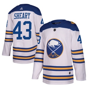 Men's Conor Sheary Buffalo Sabres Authentic 2018 Winter Classic Jersey - White