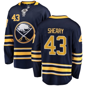 Men's Conor Sheary Buffalo Sabres Breakaway Home Jersey - Navy Blue