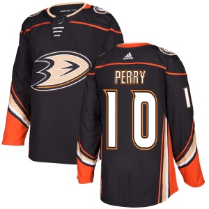 Men's Corey Perry Anaheim Ducks Authentic Jersey - Black